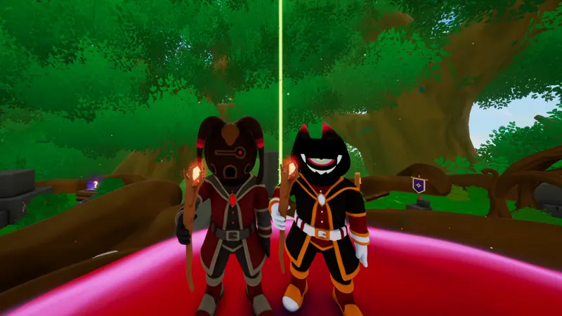 Two players at the Arcwell